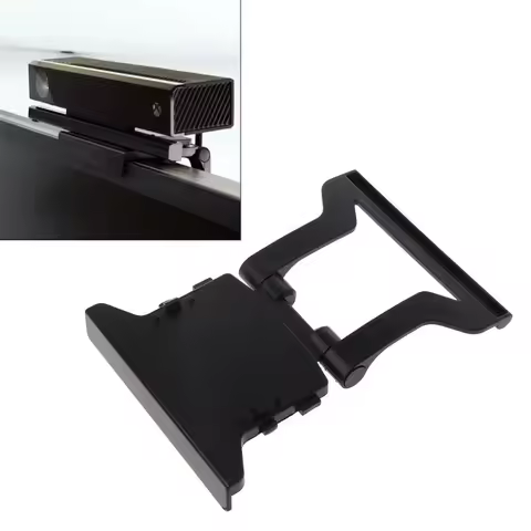 Adjustable TV Monitor Clip Mount Clamp Foldable Braket for Microsoft Xbox 360 Xbox360 Kinect Sensor 