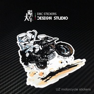 Fearless Adventure R1200GS F800GS Motorcycle Sticker Waterproof Reflective Decal 21