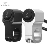 VANA Mini Driving Light Switch 2/3 Way Switch(ON-OFF-ON)Installation mirror/handled bar