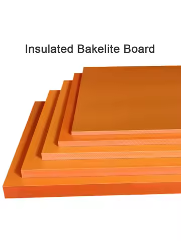Insulated Bakery Board Phenolic Resin High Temperature Resistant Bakery Board Orange Red Electric En