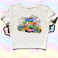 STARPERSON | CROCK FROG CROP TOP | GRUNGE | Y2K | METAL METAL | VINTAGE VINTAGE VINTAGE | ANIME ANIM