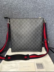 GUCCI Men bag Messenger bag GG Embossed 斜孭袋 郵差包 男款