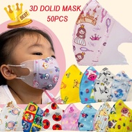 3D new baby mask kid mask 4D Cartoon StellaLou Mask 3D Baby Mask children Mask Suitable for 1yro and Up 12yro Cartoon Shark Princess Mask Designed for Baby/kid 10pcs/pack
