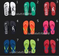 優惠代購《Hollister Co.》A&amp;amp;F 副牌 男款 Classic Beach Flip Flops 夾腳拖 人字拖 海灘拖鞋【S,M.L,XL】共9色