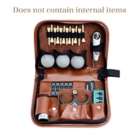 Golf multifunction bag faux leather Set Tool Kit Tool Carrying Bag Range Finder Knife Brush Ball Cli