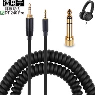 Suitable for Beyerdynamic Beyerdynamic DT 240 Pro Earphone 2.5mm 3.5mm 6.35mm Braided Replacement Ex