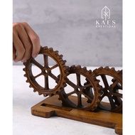 KAYU AXLE COASTER SET / Wooden COASTER / Coasters / - COASTER SET