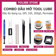 Combo tool lube switch all in 1 mechanical keyboard lube stab krytox 205g0 GPL 105 Permatex genuine 