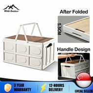 Collapsible Storage Box for Home camping Foldable Portable Outdoor Storing Waterproof Car Excursion 