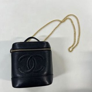 瑞奇二手精品 Chanel 化妝箱 vintage 側背 手提 美品