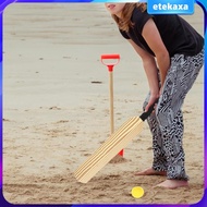 [Etekaxa] Kids Cricket Bat Set Children Cricket Bat for Backyard Children Outside Play