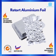 50pc Retort Aluminum Foil Vaccum Bag Pouch High Temperature 130℃ Sterilization/Wholesale Price/Retor