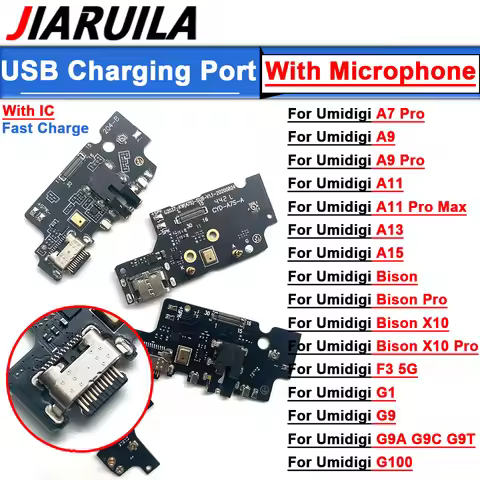 For Umidigi Bison A7 A9 A11 A13 A15 F3 G1 G9 G100 A11 Pro Max USB Board Charging Port Phone Charger 