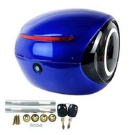 MOTORCYCLE UNIVERSAL TOP BOX ALIEN ALUMINIUM Box Siput Waterproof 35L Double-layer Waterproof