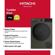 Hitachi Tumbler Dryer 10kg TD-100XFVEM