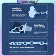 [Little B House] Baby Pacifier Chain Dummies Clips Infant Soother Anti Lost Holder Clip Strap 奶嘴链夹 T
