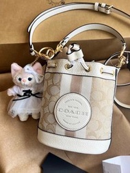 Coach Bag  Dempsey 14 logo bucket bag