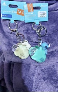香港迪士尼樂園 Stitch 史迪仔 史迪奇 / Baymax 杯麵 醫臣 甜睡 睡覺 雲朵 入油 公仔 鎖匙扣 吊飾 掛飾 掛件 kc Keychain 全新正版有牌 Disneyland HKDL