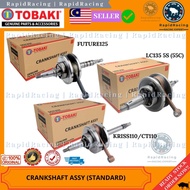 Y15ZR<< TOBAKI STANDARD CRANKSHAFT ASSY STD CRANK SHAFT YAMAHA Y15 ZR Y SUKU YSUKU