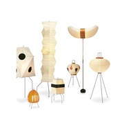 Isamu Noguchi Akari Japanese-style table lamp, floor lamp, hotel and homestay vintage lamp, bedroom 