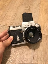 Nikon F + Nikkor 50mm f/2
