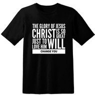 kaos kristen the glory of jesus christ
