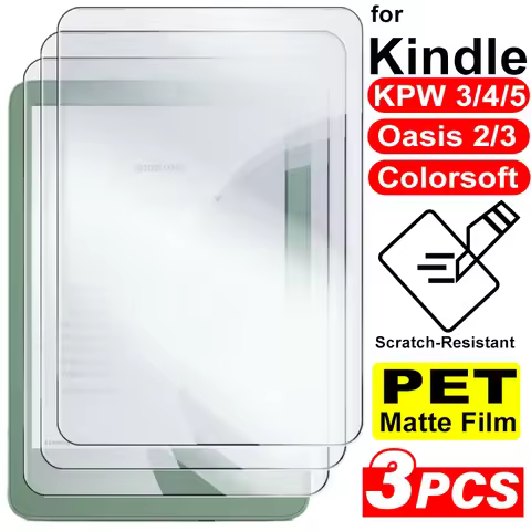 Anti-Glare PET Film Matte Screen Protector For 6" 7" Kindle Paperwhite 3/4/5 7th 11th 10th Gen Kindl
