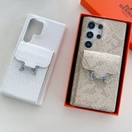 Fashion Brand Additional Gift Box Leather Card Set Cover For Samsung Galaxy A13 A14 A15 A22 A24 A25 