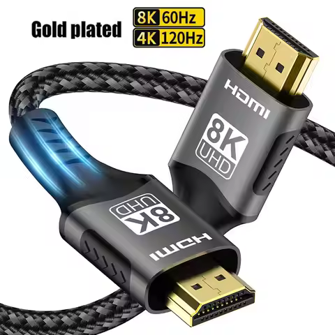 8K HDMI Cable Ultra High Speed 48Gbps HDMI 2.1 hdmi to hdmi high definition video Cable 1m 3m 5m for