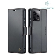 Korabo X Myroots Prestige Book Case For Redmi Note 13 12 11 10 Pro Plus - Redmi 13C 12C 4G 5G Series