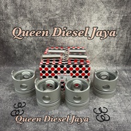 Piston Assy Piston/ Seher Set Daihatsu TAFF F50 DG-V22 (1 Set 4pc) 13101-87306-000