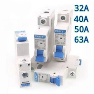 MCB CHINT NXB-63 6kA 1P 32A 40A 50A 63A 1 Pole IEC60898-1 Type-C MCB 1 Phase