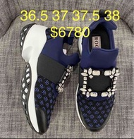 ROGER VIVIER RV 鑽扣運動鞋 sneakers 波鞋  Size 36.5 37 37.5 38 $6780