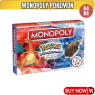 Monopoly Pokemon Kanto Edition Monopoly Game Premium Edition 2 to 6 Players B4KIDS