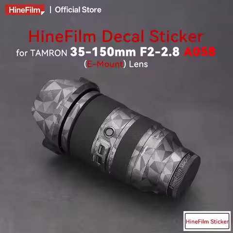 Hinefilm Skin for Tamron 35 150 Lens Protective Film for Tamron 35-150mm F2-2.8 Di III VXD A058 for 