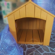 Pet house Cat house Dog house บ้านแมว บ้านสุนัข บ้านหมา บ้านสัตว์เลี้ยง บ้านสัตว์ ไม้สัก ขนาด 38X34X