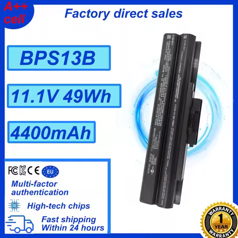 VGP-BPS13B VGP-BPS13 11.1V Laptop Battery For Sony VGP BPS21A BPS21B BPL21 VGP-BPS13/B BPS13/B VGN-C