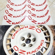 Oz Racing Car Rim Stickers for Oz Rally (Plate)