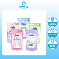 Nước Xả Vải Dnee 550ml - Xanh Lá Sweet Dream Tím Hồng Xanh Dương | Minizon Kids