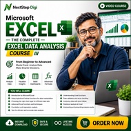 (Course) Microsoft Excel - The Complete Excel Data Analysis Course | Beginner to Advanced Excel Vide