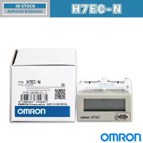New Authentic Original OMRON Self-powered Totalizer Time Switch Tally Counter H7EC-N H7EC-NV NFV B H