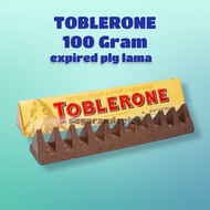 Toblerone 100 GRAM / TOBLERONE 100GR / CHOCOLATE TOBLERONE / TOBLERONE MILK CHOCO 100GRAM