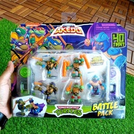 LEGENDS OF AKEDO TMNT MOVIE TEENAGER MUTANT NINJA TURTLES BATTLE PACK ACTION FIGURE Moose TOYS
