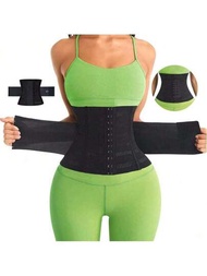 女式纏腰訓練帶,束腰修身衣,桑拿腹帶,運動腰帶,控制肚子的帶子,減肥帶,腹肌訓練器