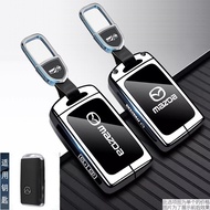 Zinc Alloy Car Key Case Cover Fob Protector For Mazda 3 Alexa CX30 CX-4 CX5 CX-5 CX8 CX-8 CX-30 CX9 