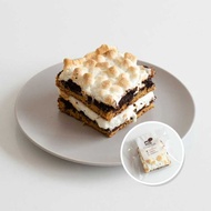 S'mores Brookie Size 3x3 Inches | Oven Talk