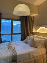 Pangsapuri 80 m² dengan 2 bilik tidur dan 2 bilik mandi peribadi di Parañaque (Panoramic Seaview Nea