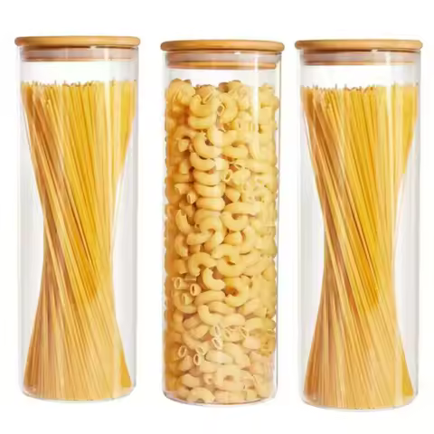 Glass Jars With Airtight Lids 2300ml 80oz, Candy Jars With Lids, Glass Storage Jars, Food Storage Co