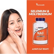 Now Foods NAC N-Acetyl Cysteine 600mg 100caps Liver Detox Alcohol Lower Liver Enzymes