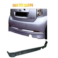 Ready Stock Myvi 2005 Wald PU Rear Skirt BodyKit Myvi Skirt Belakang Myvi Rear Lip PU Material